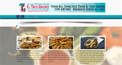 Desktop Screenshot of eltacogrande.net